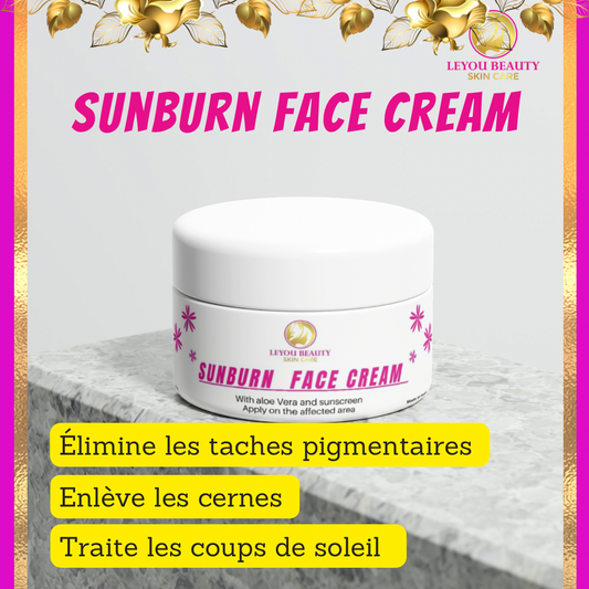 Sunburn face cream ( dark spot corrector ) 20 g