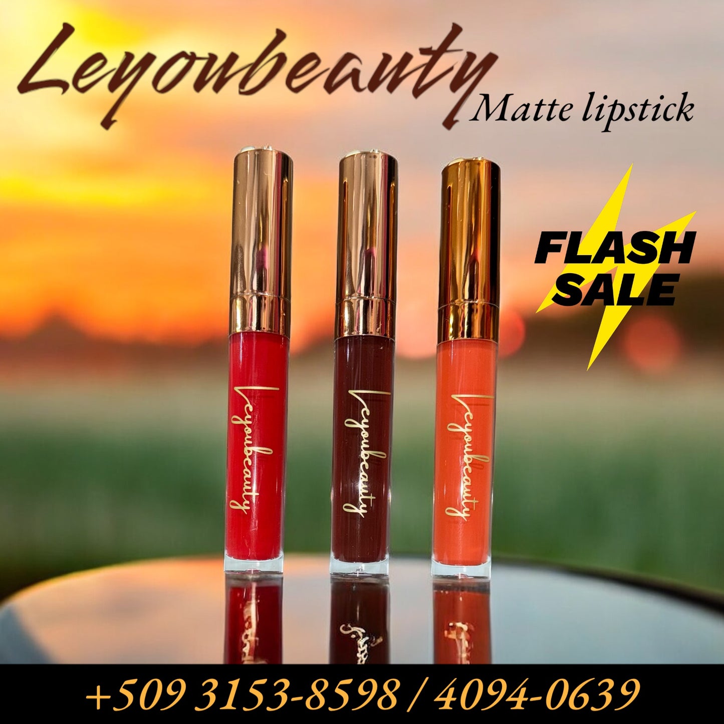 Leyoubeauty matte lipstick