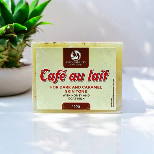 Café au lait soap